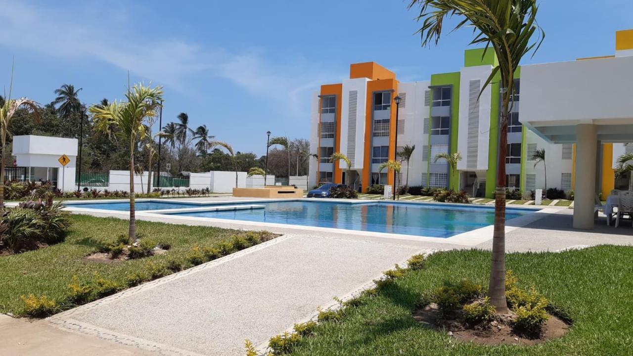 El Arrecife: Apartamento Con Alberca A 10 Minutos De La Playa アカプルコ エクステリア 写真